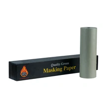 High Teck Products MP160G-24 Masking Paper, 24 in W x 600 ft L, Green, 35 lb Bas