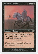Dakmor Lancer - 71 / English / Lightly Played MTG