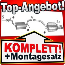 Auspuff für VOLKSWAGEN PASSAT 2.0 TFSi ab 2005 Auspuffanlage