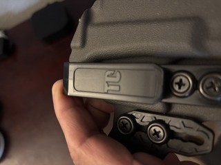Tier 1 Concealed AXIS Slim RH appendix carry holster for Glock 17/19/22/23