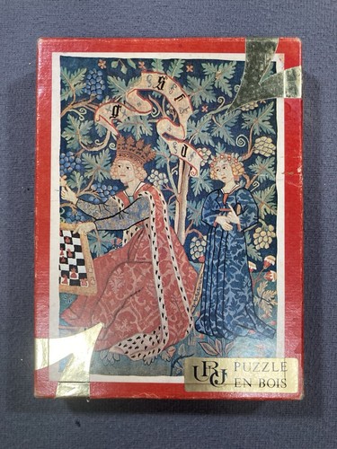 2 Small French URCJ Wooden 100 Piece Jigsaw Puzzles Made in France - Complete - Picture 2 of 9