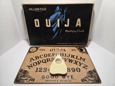 Vintage William Fuld Ouija Board Mystifying Oracle Parker Brothers Complete 1960