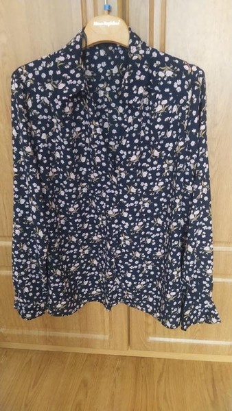 Women Alfred Dunner Shirt Black Polyester 46-48