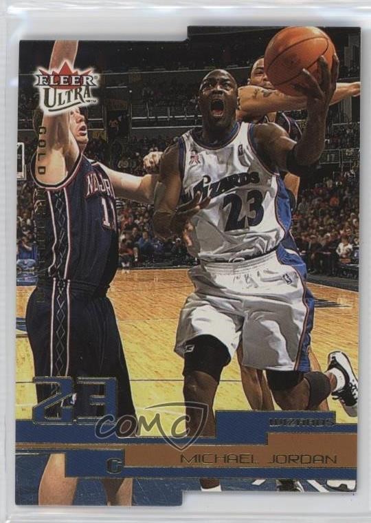 2002-03 Fleer Ultra Gold Medallion Michael Jordan #23 HOF 0hr4