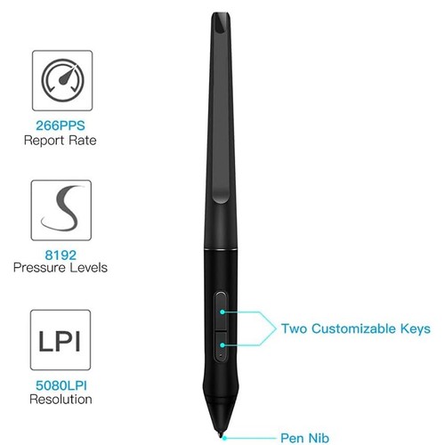 PW500 Stift für Huion KAMVAS Pro 22 Grafik Tablet Zeichnung Digitaler Stift - Bild 7 von 7