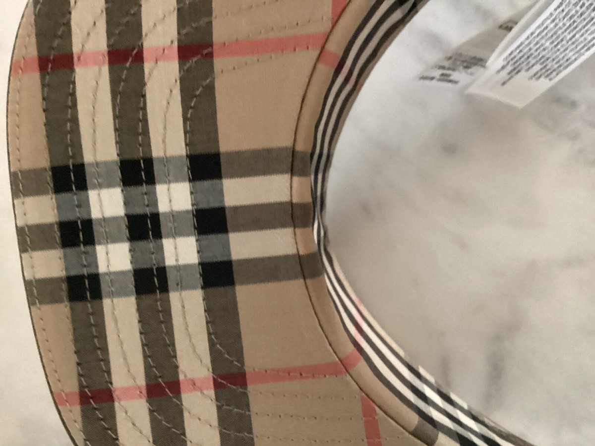 100% Authentic Burberry Visor -Size Small/adjustable | eBay