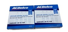 Genuine GM ACDelco 41-108 Iridium Spark Plugs (Set Of 8)