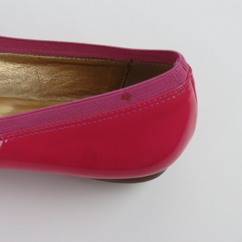 Kate Spade Tock bow flats, barbie pink, patent leather, ballet, size 8.5 - Picture 9 of 9