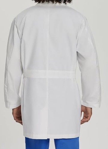 Landau Men 3 Pocket White Lab Coat Size 50 WWY 3148 New With Tags - Picture 3 of 4