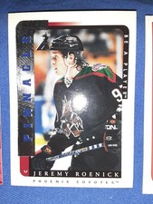 1997 PINNACLE BE A PLAYER JEREMY ROENICK #5 PHOENIX COYOTES MVP MT