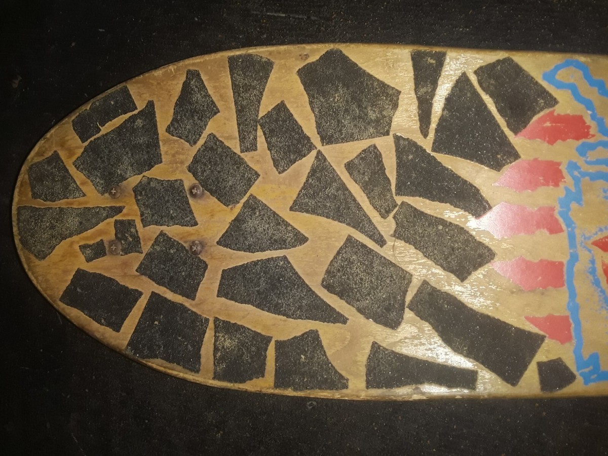 Vintage 1980s Freddie Smith ALVA Punk Skateboard Complete Vintage 1980s Freddie Smith ALVA Punk Skateboard Complete