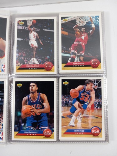 92-93' Upper Deck McDonalds Fantasy Packs NBA 50 Karten Album - Bild 3 von 12