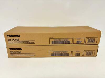 2 OEM Toshiba eSTUDIO 2505AC,3005AC,3015AC,3055C Waste Toner Container TB-FC505