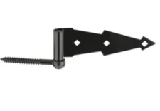 National Hardware - V844 Ornamental Screw Hook/Strap Hinges - 2 Per Pack