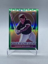 Yermin Mercedes 2021 Panini Chronicles Overdrive Green Velocity Prism 20/75