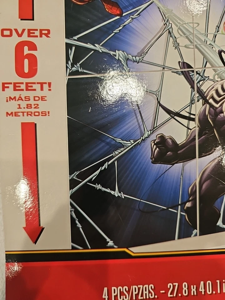 Spider-Man Webbed Wonder Scene Setter Wall Decoration Birthday Party Supplies - Image 3 of 4