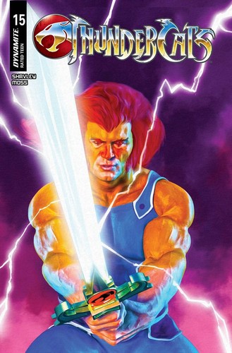 🌩️😾 THUNDERCATS #15 CVR V FOC BONUS MARK SPEARS PURPLE BACKGROUND *30.04.25