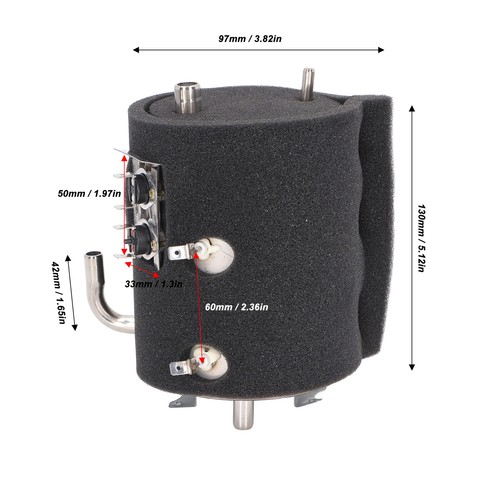 Water Purifier Hot Tank Water Dispenser Heating Tank Easy Cleaning For Home NY9 - Picture 5 of 22