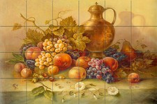 Art Fruit Mural Ceramic Decor Backsplash Tile 337