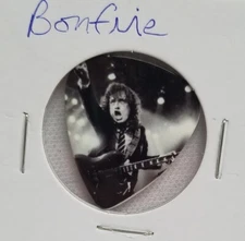 AC/DC BONFIRE - TRIBUTE BAND CONCERT TOUR GUITAR PICK ***LAST ONE STAGE USED***