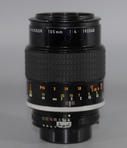 Nikon 105mm f4 manual focus Macro Micro Nikkor Ai lens - Nice Ex++! - Picture 2 of 6
