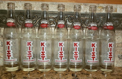 50er-60er King Kist Sodaflasche Rock Island, Ill. & Davenport, Ia.(1) Flasche - Bild 2 von 10