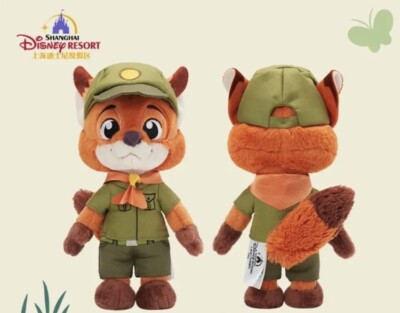 Disney authentic 2023 Zootopia Nick wilde cute 9in plush