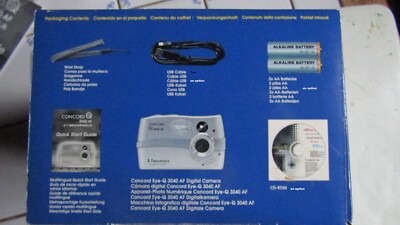 Appareil photo numérique Concord Eye Q 5062 AF - Noir TESTÉ, boîtier #407 | eBay