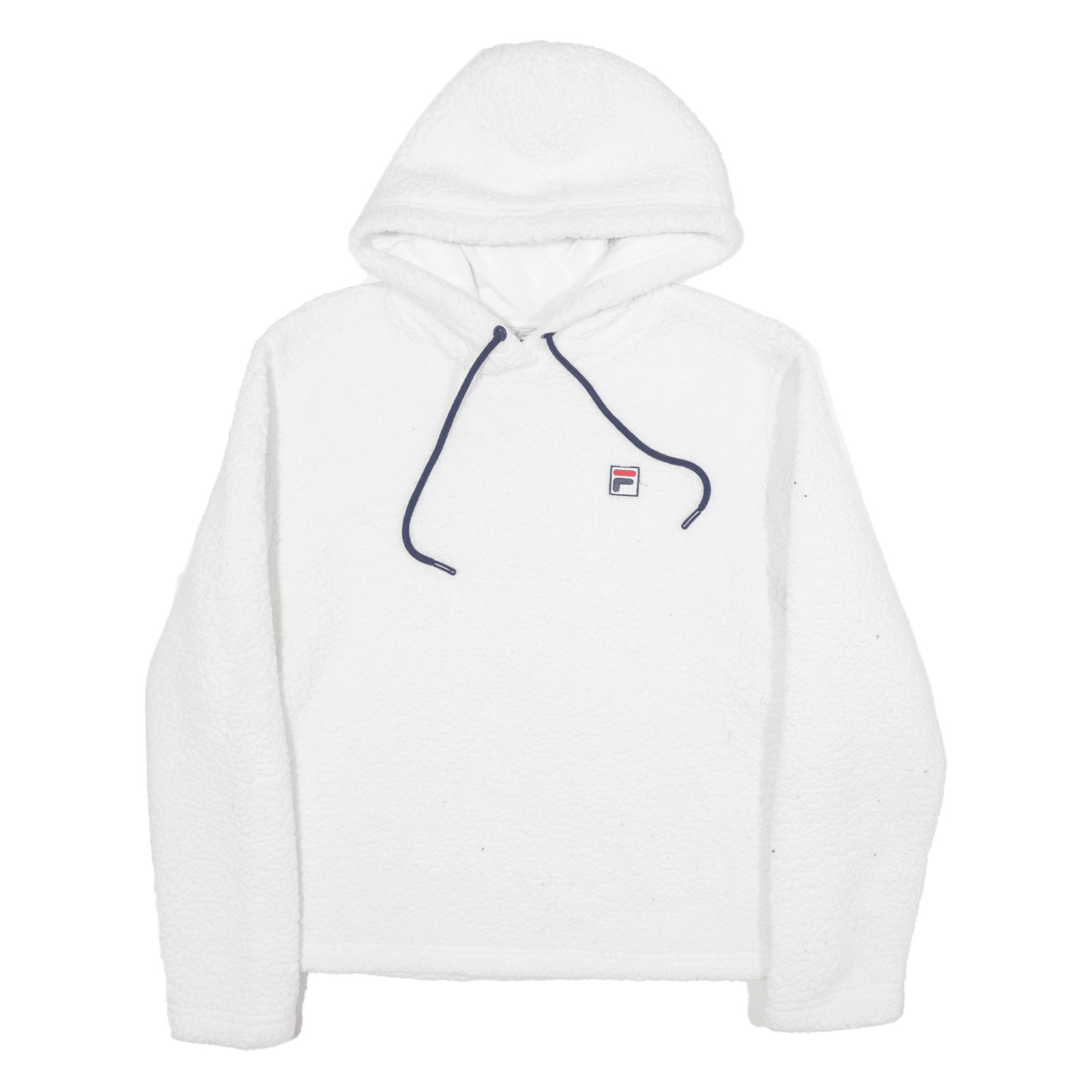 Felpa con cappuccio FILA Fleece donna bianca M