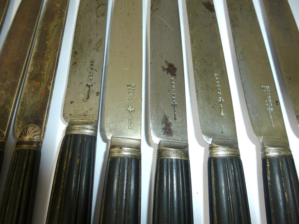 Seltene Empire Obstmesser ca. 1820 - Bild 3 von 4