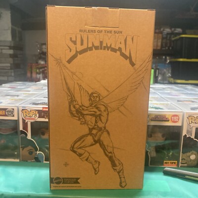 MSIB Mattel Creations Masters of the Universe Sun Man 5.5 inch Action Figure