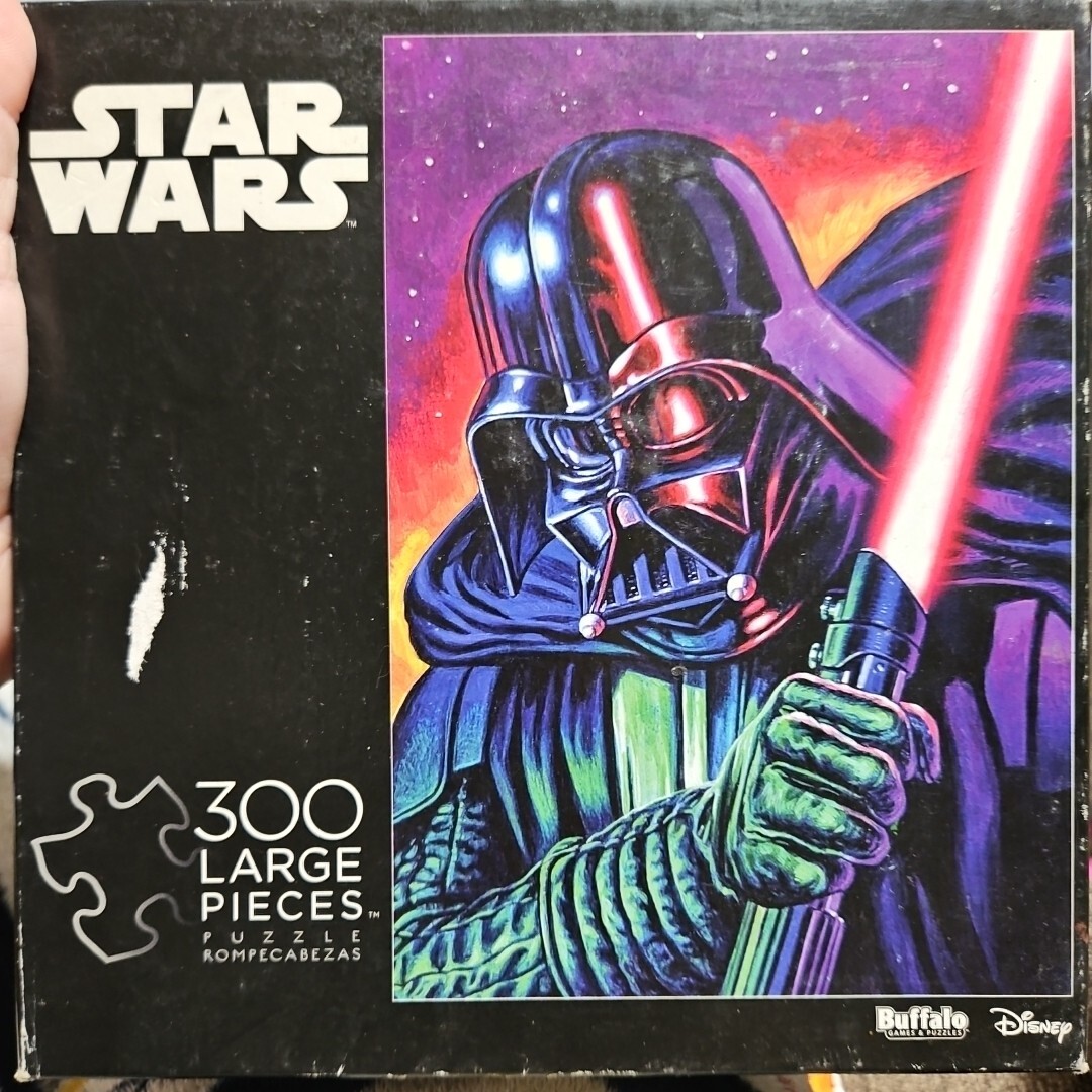 Star Wars Darth Vader 300-Piece Jigsaw Puzzle with Poster by Buffalo Games
