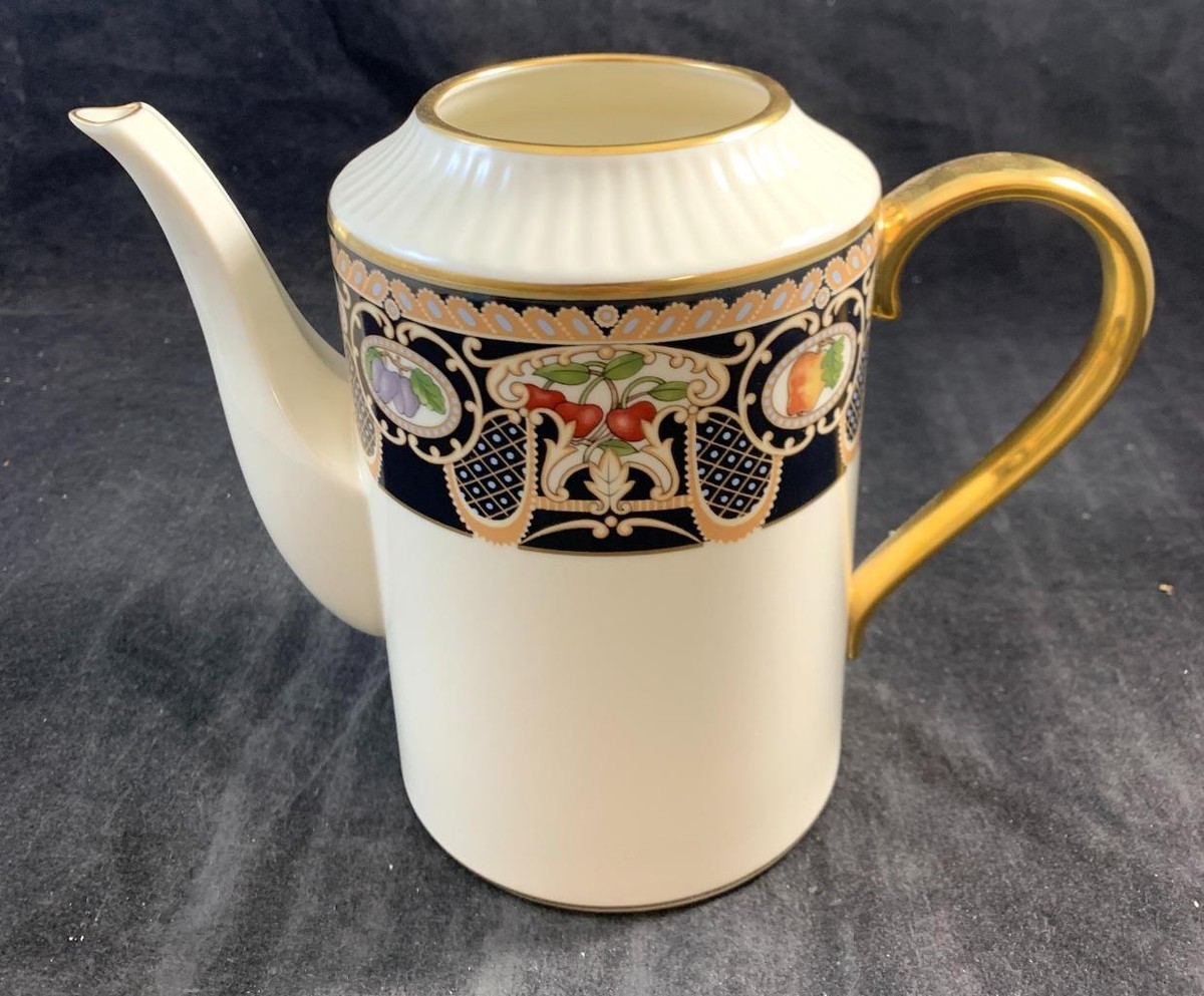 Lenox LAMMERMOOR Coffee Pot No Lid GREAT CONDITION | eBay Lenox LAMMERMOOR Coffee Pot No Lid GREAT CONDITION | eBay