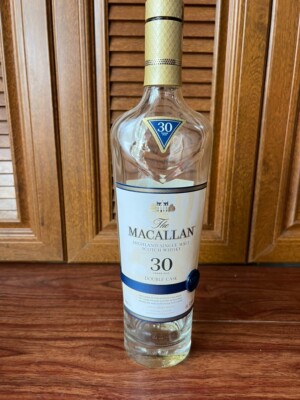 Empty bottle Macallan 30 Years