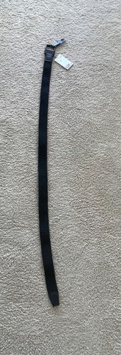 GAP black stretch mens belt New w tags leather trim orig $29.99 each=$90 - Picture 4 of 6