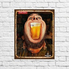 Hoegarden beer tin sign pub decor Vintage Retro Metal Bar Pub Poster
