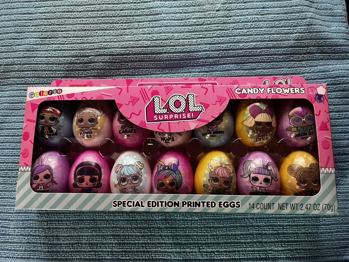 LOL Surprise 14 Special Edition Candy Filled Printed Easter Eggs Party  Favors