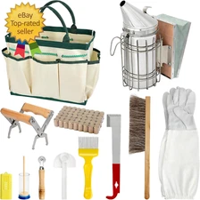 12Pcs Bee Hives Starter Kit Beekeeping Supplies, Bee Keeping Supplies-All, Bee S