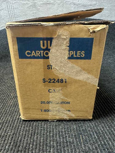 Grapadora de cartón manual Uline H-1026 con estuche de grapas - Imagen 9 de 10