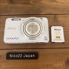 Nikon COOLPIX S6600 16.0MP Digital Camera - White for sale Nikon COOLPIX S6600 16.0MP Digital Camera - White for sale
