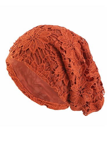 Mujeres Encaje Turbante Hijab Sombrero Musulmán Pañuelo Envoltura Gorro Quimio Gorra Gorros Cubierta - Imagen 15 de 26