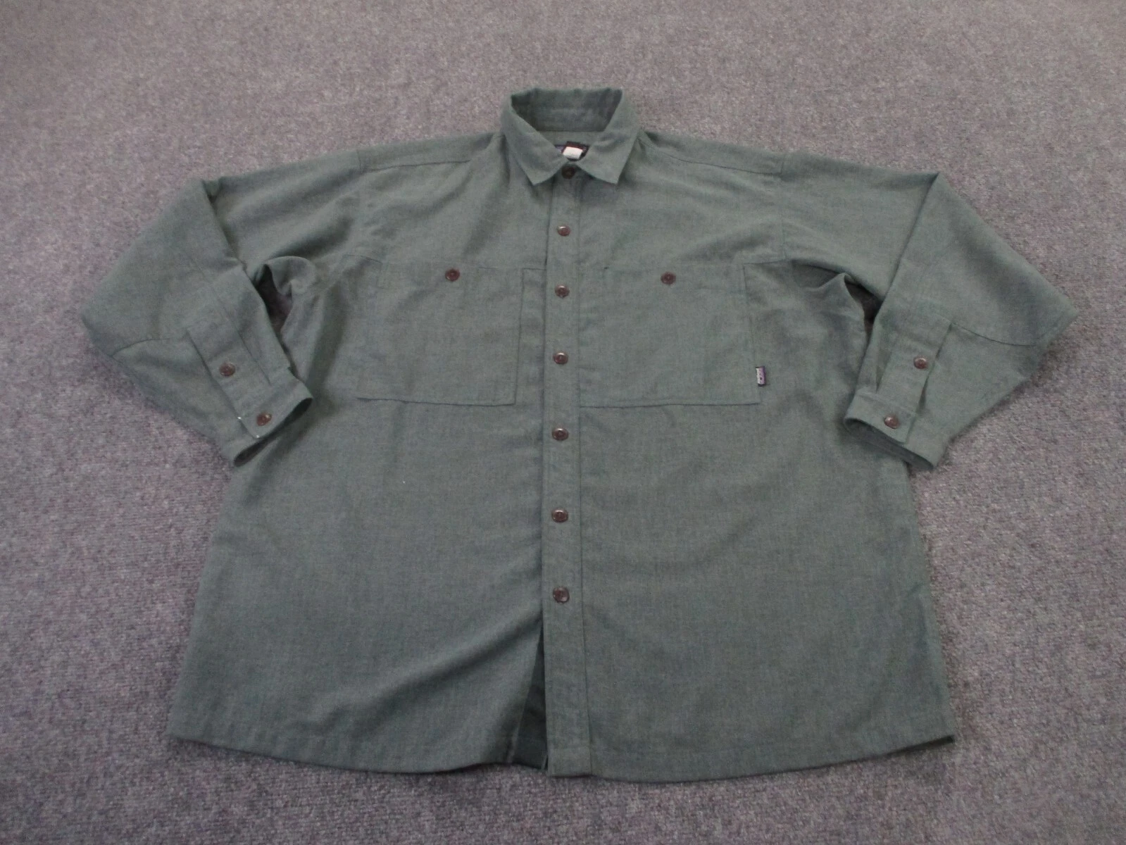 Vintage Patagonia Shirt Mens XL Field 90s Fishing Work Outdoors Hiking USA 53152