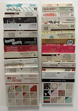 My Mind's Eye 6 x 6 Paper Pad Multiple Variations Available-You Choose