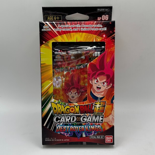 ドラゴンボール超カードゲームDESTROYER KINGS㉟ Amazon.com: Dragon Ball Super Series 6 Destroyer Kings TCG