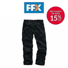 Scruffs T5179 Worker Plus Trouser Black Various Sizes Work Trousers Hard Wearing