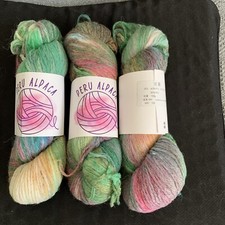 alpaca wool blend yarn hank 3 100g  859 