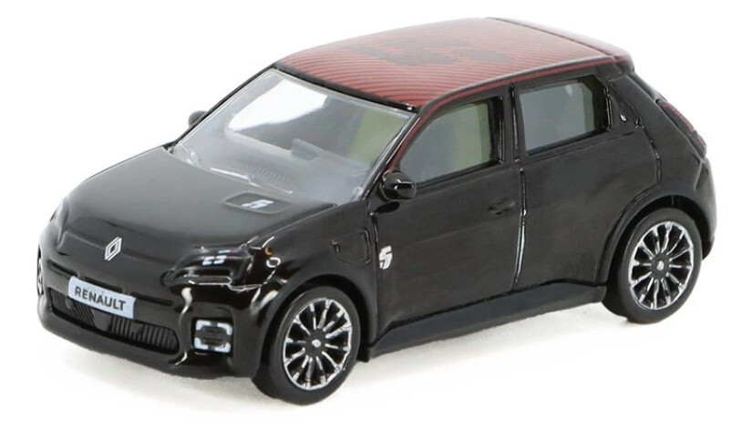 ミニカー Norev Renault 5 e-tech 100% electric Norev 2024 Renault 5 E Tech 100 Electric Black 1:64 US