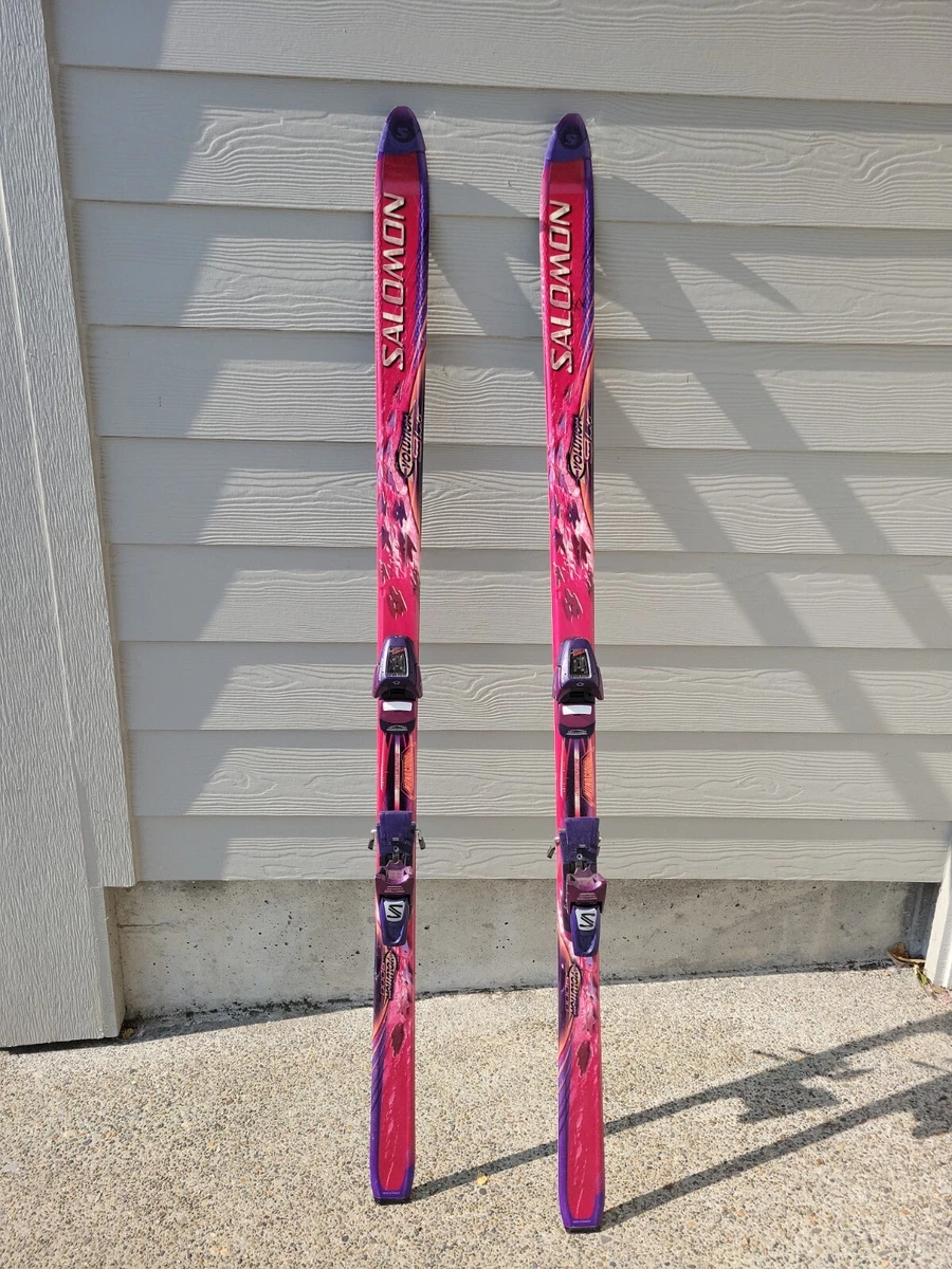 90s Salomon evolution 9lite skis w/ salomon 700 binding 69&#034; 175 cm | eBay