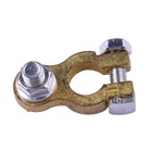 Brass Battery Terminal Positive & Negative Clamps Connectors Marine Car ...