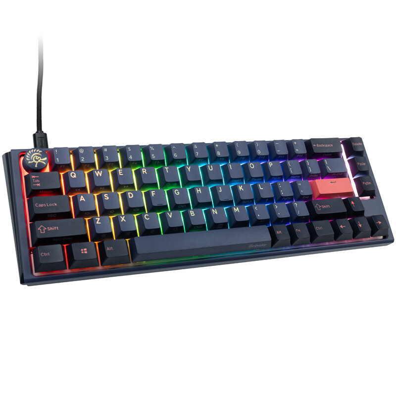 Ducky One 3 Cosmic Blue Sf Gaming Tastatur, Rgb Led - Mx-brown (us)